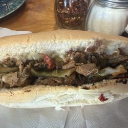 Beef cheese steak