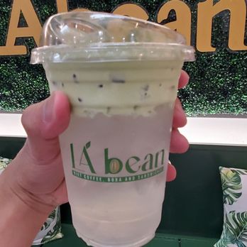 LA bean - Young coconut matcha (didn't taste) - Vietnamese Near Me - Bellevue, Washington