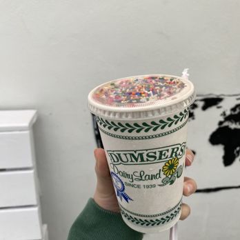 Dumser's Dairyland - Chocolate milk shake with sprinkles - Ice Cream & Frozen Yogurt Near Me - Ocean City, Maryland