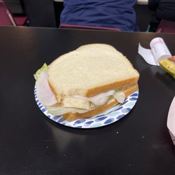 Emerald Lanes - Don't order the sandwiches, don't look like the picture on the menu. Also, not what I ordered. $7.  Curly fries were fire though.