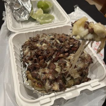 Tacos Los Cuates - Bomb papa loca with asada - Tacos Near Me - Wilmington, California Tacos Los Cuates - Bomb papa loca with asada - Tacos Near Me - Wilmington, California