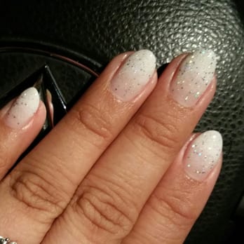 De Paris Nail Spa - A different angle of my almond shaped-ombre nails done by Kelly. - Skin Care Near Me - Newark, California