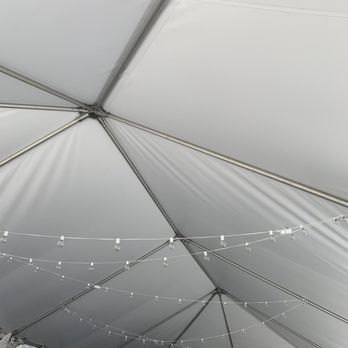 Hapisgah - a white tent with string lights - Kosher Near Me - Flushing, New York