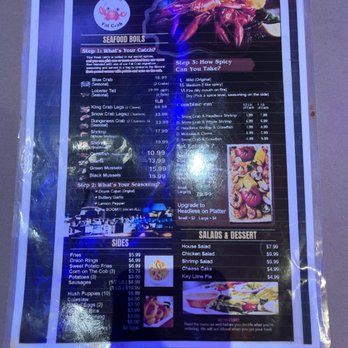 Fat Crab - Table menu - Cajun/Creole Near Me - Houston, Texas Fat Crab - Table menu - Cajun/Creole Near Me - Houston, Texas