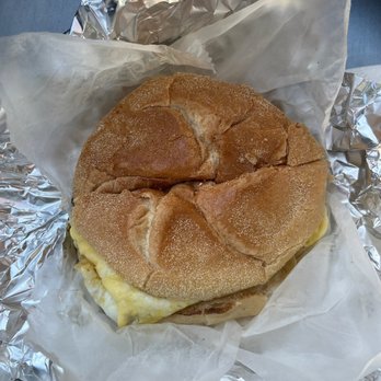 Dixwell Deli and Convenience Store - Bacon egg and cheese on a hard roll. - Delis Near Me - Hamden, Connecticut