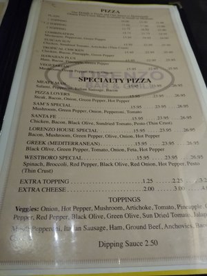 Menu photo 2 Lorenzo Bar & Grill Ottawa, ON Menu photo 2 Lorenzo Bar & Grill Ottawa, ON