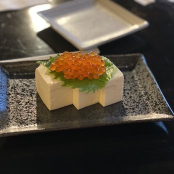 Shigotonin - Tofu with ikura - Japanese Near Me - Las Vegas, Nevada