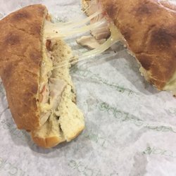 Natures Table - Baja Turkey Jack Panini. Not bad. Could use some spinach.