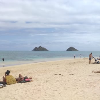 Lanikai Beach - Lazy day at Lanikai...white sand. Dogs are allowed...pretty fishies!! One of my faves here on Oahu! - Beaches Near Me - Kailua, Hawaii