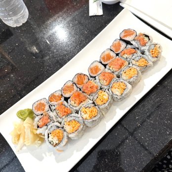 Vic Sushi Bar - 3 roll combo Salmon roll, Spicy Tuna Roll, spicy crab roll - Sushi Bars Near Me - Philadelphia, Pennsylvania Vic Sushi Bar - 3 roll combo Salmon roll, Spicy Tuna Roll, spicy crab roll - Sushi Bars Near Me - Philadelphia, Pennsylvania