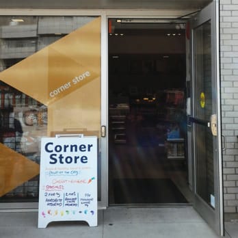 Corner Store - at the entrance of Corner store. It is located beside the UBC bookstore - Organic Stores Near Me - Vancouver, British Columbia