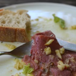 Gasthaus Goldener Stern - Gasthaus Goldener Stern | hauseigene Pastrami | Detail