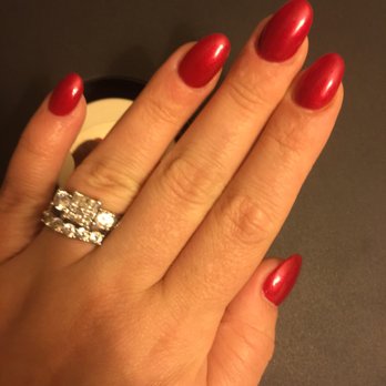 Queen Nails Spa - "Perfect Match #3" ... what a beautiful shade of red! - Nail Salons Near Me - Spring, Texas Queen Nails Spa - "Perfect Match #3" ... what a beautiful shade of red! - Nail Salons Near Me - Spring, Texas