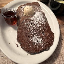 Gluten free blue corn pancakes