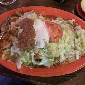 La Carreta - Five Enchiladas Super Rancheros - Mexican Near Me - Rochester, New Hampshire