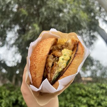 Breadbelly - Kakiage Egg Salad Bunwich - Bakeries Near Me - San Francisco, California Breadbelly - Kakiage Egg Salad Bunwich - Bakeries Near Me - San Francisco, California