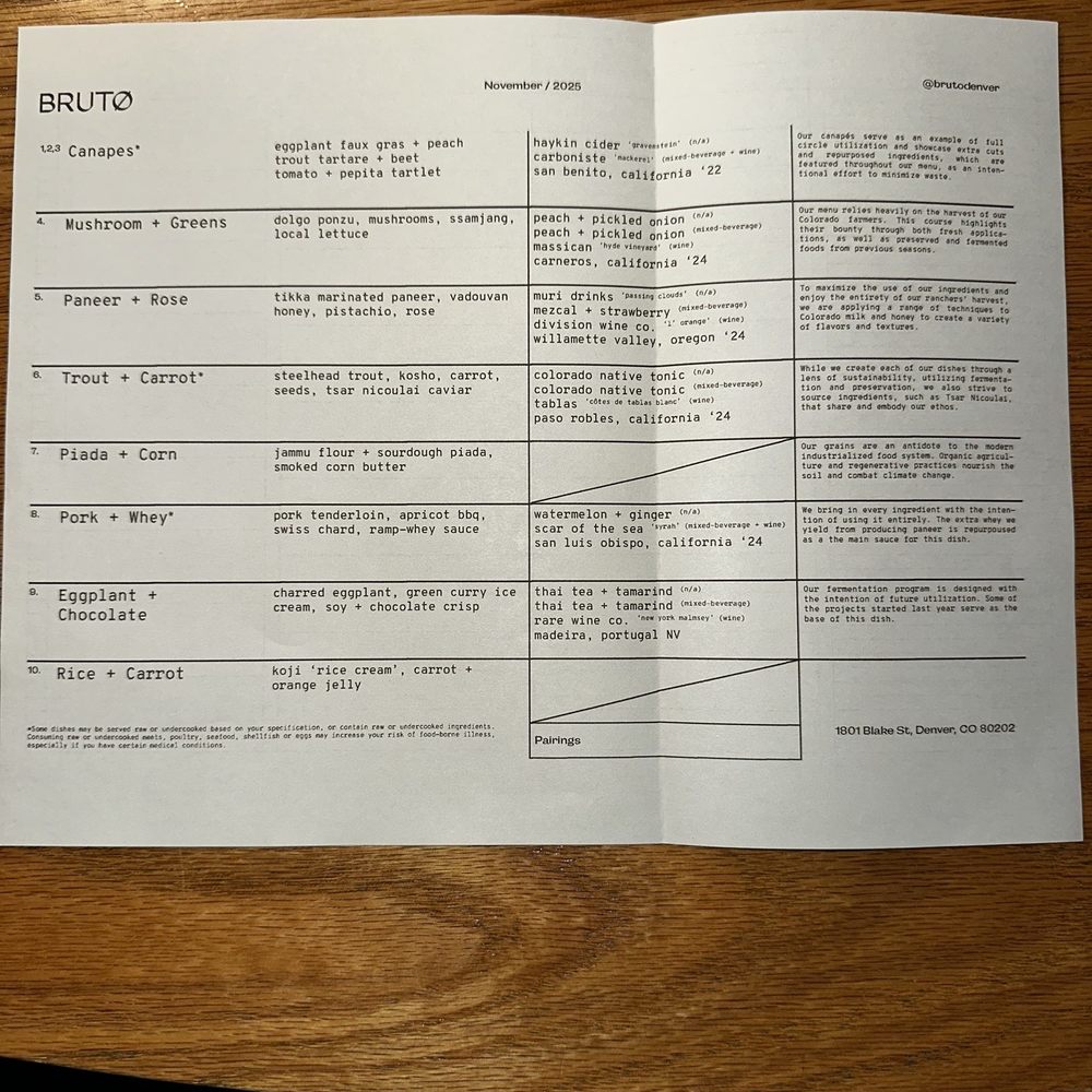 Brutø - Menu November 2025 - Tapas/Small Plates Near Me - Denver, Colorado Brutø - Menu November 2025 - Tapas/Small Plates Near Me - Denver, Colorado