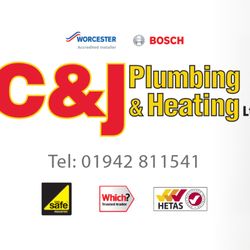 C & J Plumbing & Heating logo