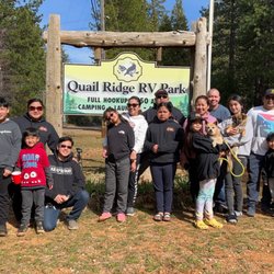 Quail Ridge RV Park - The RV Park Sign along the Road