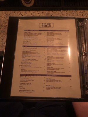 Menu photo 6 Vin De Syrah San Diego, CA Menu photo 6 Vin De Syrah San Diego, CA