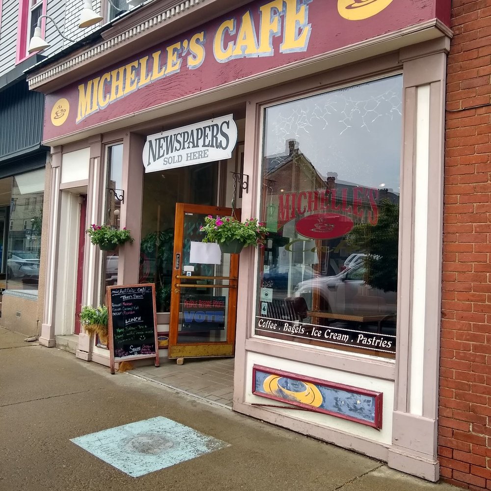 Michelle's Cafe - Coffee and WiFi on a rainy afternoon with the hubbs. - Coffee & Tea Near Me - Clarion, Pennsylvania Michelle's Cafe - Coffee and WiFi on a rainy afternoon with the hubbs. - Coffee & Tea Near Me - Clarion, Pennsylvania
