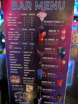 Menu photo 5 Arcade Time Wellington, FL