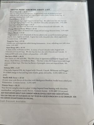 South Park Brewing by null