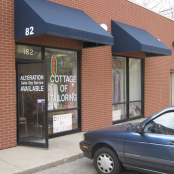 Cottage of Tailoring - the front door - on the side of the building - Sewing & Alterations Near Me - Columbus, Ohio