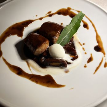 La Cecchina - Can barely describe how good this was. The fig demi glace and the gelato together with the sage. Bellissimo!! - Italian Near Me - Bari, BT