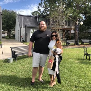 Haak Vineyards & Winery - Chef Tyler with birthday girl - Wineries Near Me - Santa Fe, Texas Haak Vineyards & Winery - Chef Tyler with birthday girl - Wineries Near Me - Santa Fe, Texas