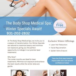 The Body Shop Face & Body Restoration Medical Spa - Winter Specials