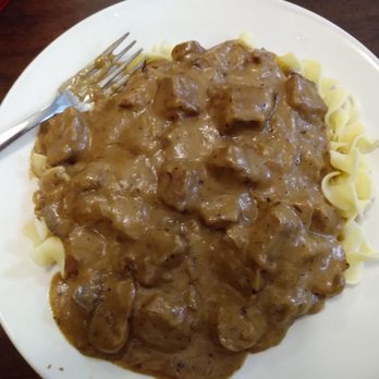 Rivercrest Family Dining - Beef Stroganoff over Egg Noodles! - Diners Near Me - Clinton Township, Michigan Rivercrest Family Dining - Beef Stroganoff over Egg Noodles! - Diners Near Me - Clinton Township, Michigan