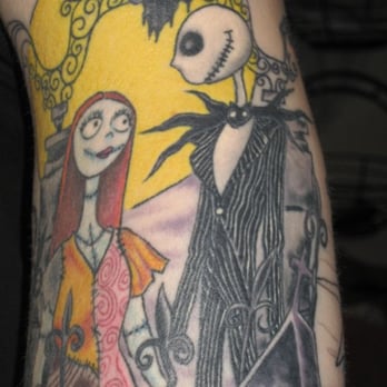 Tattoo City - Nightmare before Christmas Tattoo (still in progress) - Tattoo Near Me - San Francisco, California Tattoo City - Nightmare before Christmas Tattoo (still in progress) - Tattoo Near Me - San Francisco, California