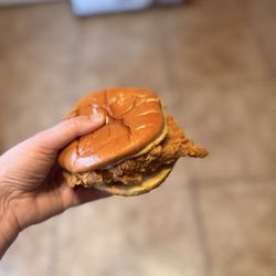 Spicy chicken sandwich