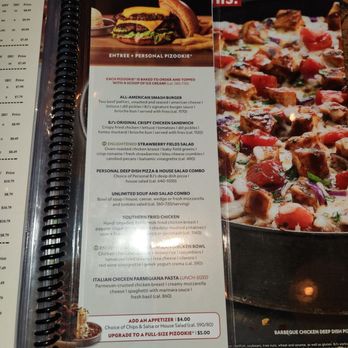 BJ's Restaurant & Brewhouse - Meal deal menu - New American Near Me - Framingham, Massachusetts