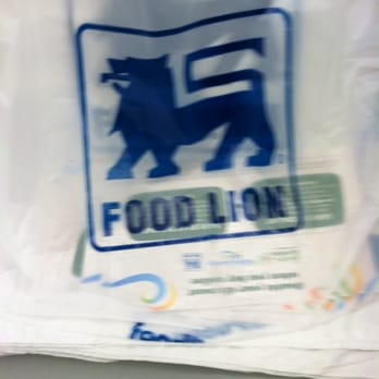 Food Lion - a plastic bag with a logo on it - Grocery Near Me - Chesapeake, Virginia Food Lion - a plastic bag with a logo on it - Grocery Near Me - Chesapeake, Virginia
