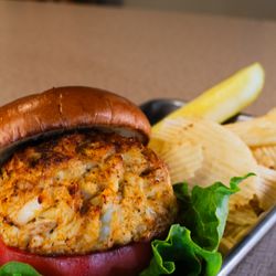 Flick's Pub - Classic American pub food, complete with our Flick's famous crab cake sandwich.