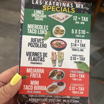 Las Katarinas Mx - $2 tacos on Wednesday - Mexican Near Me - Perth, New Jersey Las Katarinas Mx - $2 tacos on Wednesday - Mexican Near Me - Perth, New Jersey