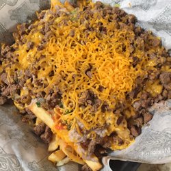 Huge super fries. $10.49