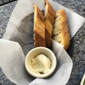 Demitris Taverna - Complimentary bread. With some type of garlic butter. - Greek Near Me - Livermore, California Demitris Taverna - Complimentary bread. With some type of garlic butter. - Greek Near Me - Livermore, California