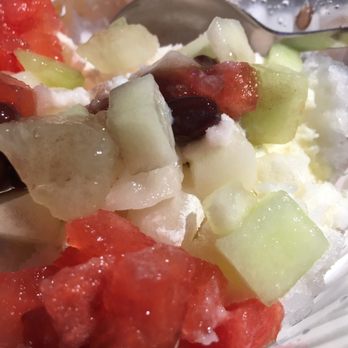 Dada Shabu Shabu Buffet - shaved snow with toppings - Korean Near Me - Irvine, California