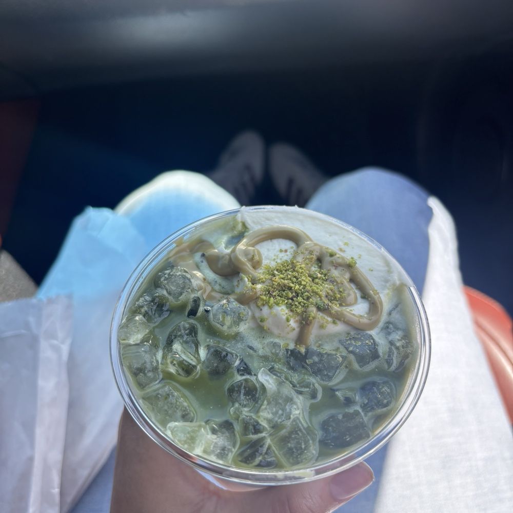 Zorek - Pistachio Matcha - Cafes Near Me - San Bruno, California Zorek - Pistachio Matcha - Cafes Near Me - San Bruno, California