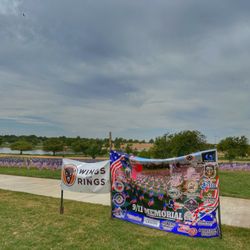 Old Settlers Park - 9/11 Memorial at Yonders Point in Old Settlers Park. The memorial will be in place September 8th through September 14th.