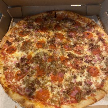 Nova Pizza - Large 16" Meat Lovers Pizza - Pizza Near Me - Hudson, Florida Nova Pizza - Large 16" Meat Lovers Pizza - Pizza Near Me - Hudson, Florida