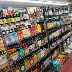 Port Jefferson Beverage Center - Some idea of the quantity of merch..