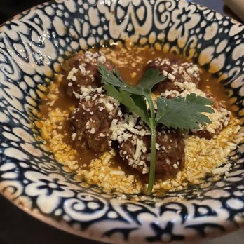 Oyamel - Albóndigas Enchipotladas Con Queso Doble Crema - Mexican Near Me - Washington, DC, District of Columbia Oyamel - Albóndigas Enchipotladas Con Queso Doble Crema - Mexican Near Me - Washington, DC, District of Columbia