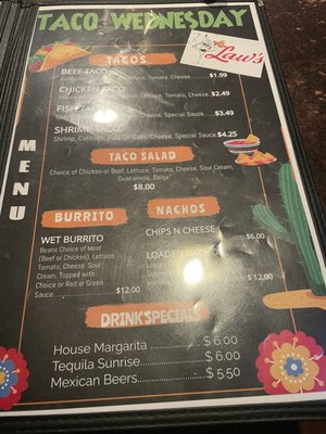 Menu photo 7 Law's Restaurant Riverside, CA