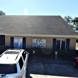 CC's Salon and Day Spa - View from a Drone