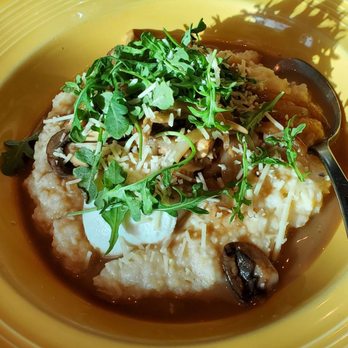 Scratch Kitchen - mushroom grits - Breakfast & Brunch Near Me - Honolulu, Hawaii Scratch Kitchen - mushroom grits - Breakfast & Brunch Near Me - Honolulu, Hawaii