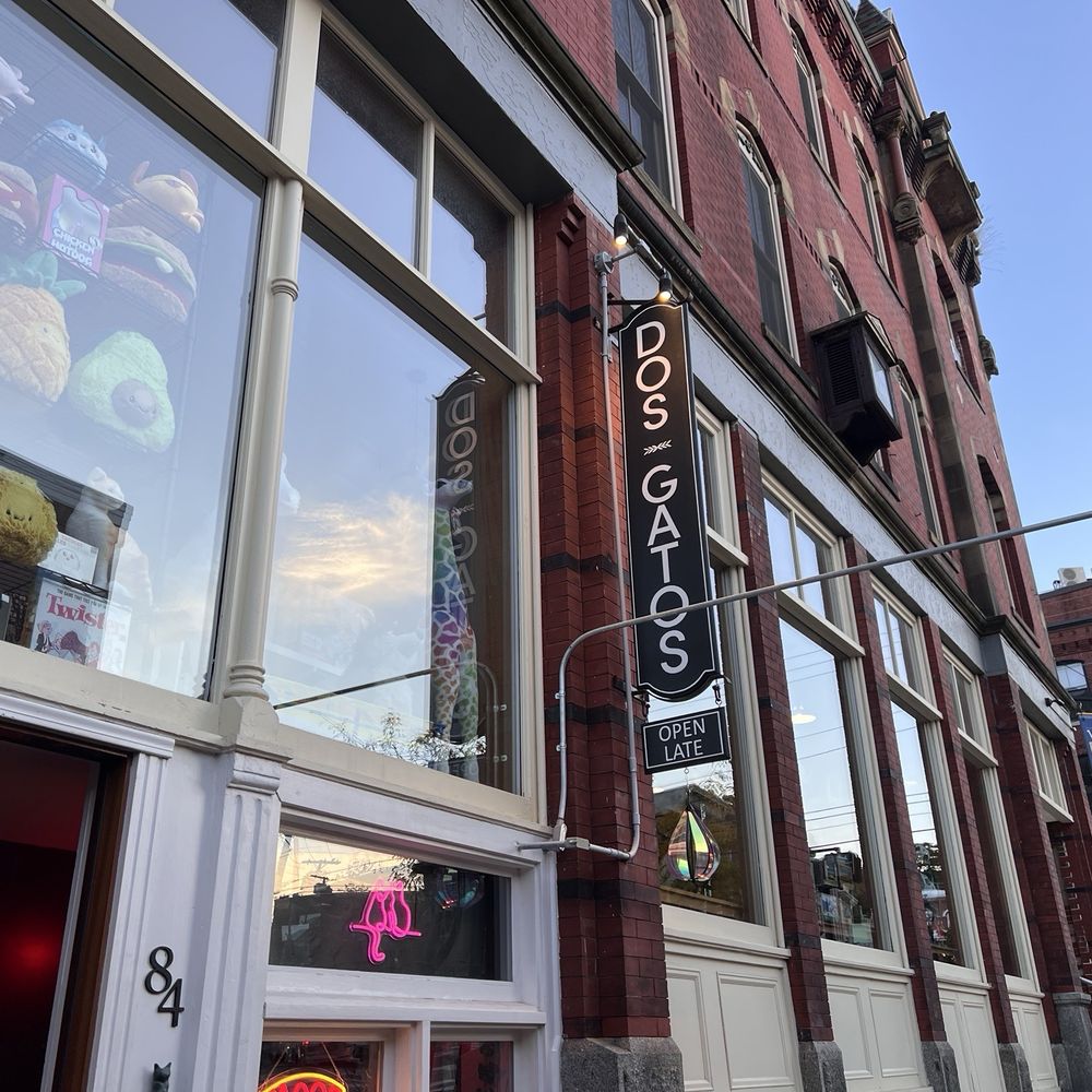 The exterior. Very cool vibe.